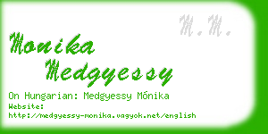 monika medgyessy business card